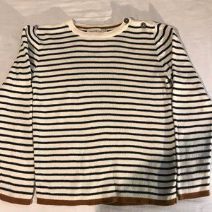 Boys striped sweater size 8-10